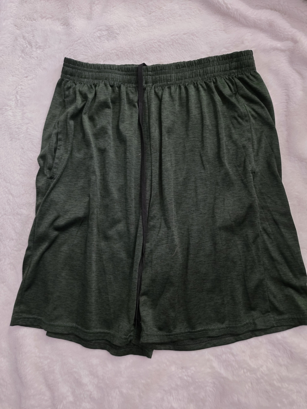 tek gear Black Men's Athletic Shorts with Drawstring - Picture 8 of 11